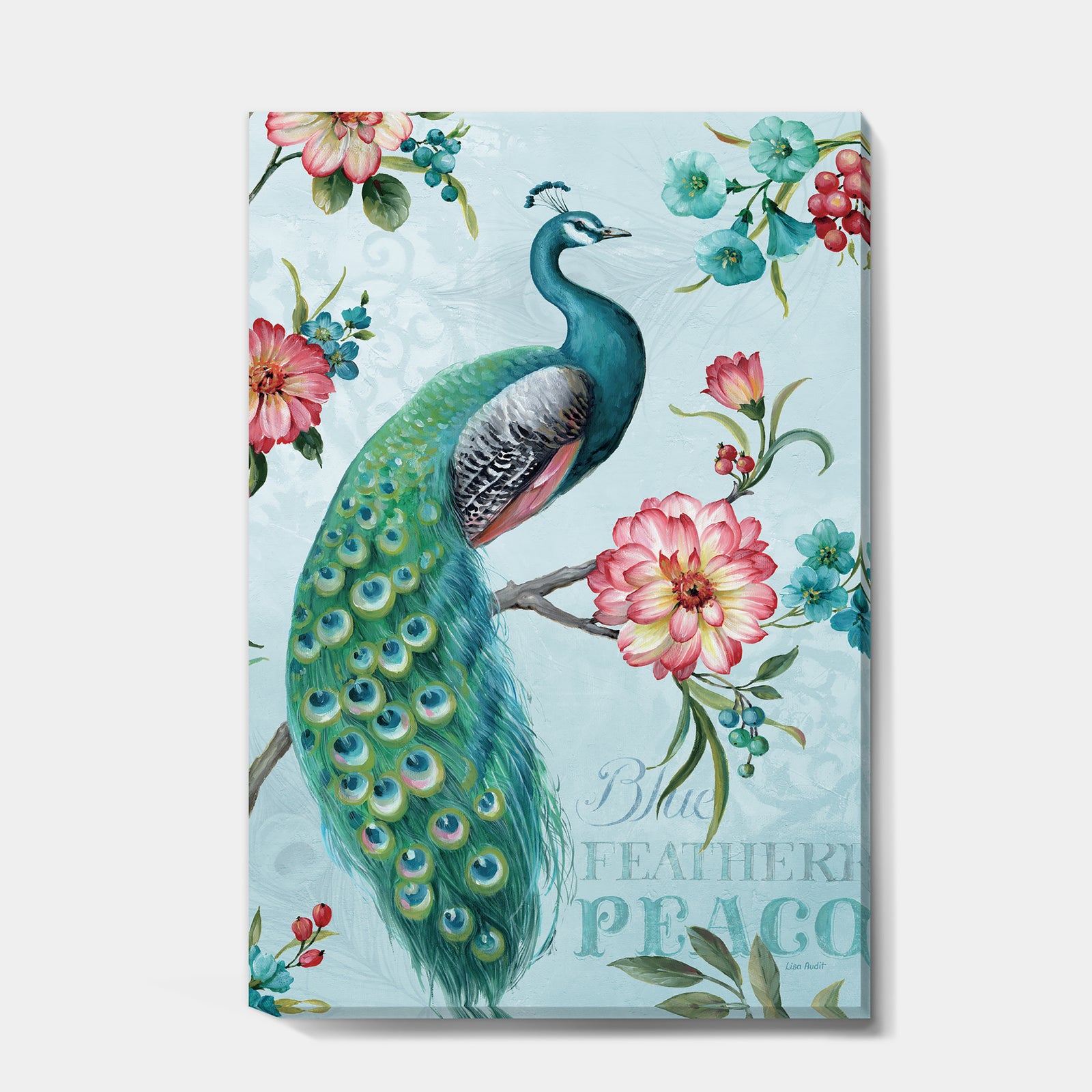 Peacock - Canvas Artwork