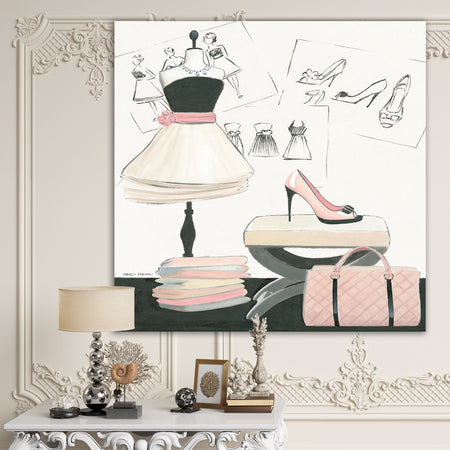 Chic Galm Closet V - Fashion Gallery-wrapped Canvas