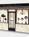 Les Chic Chapeaux French Fashion - Fashion Premium Canvas Wall Art