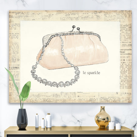 Chic Galm Closet II - Fashion Canvas Artwork
