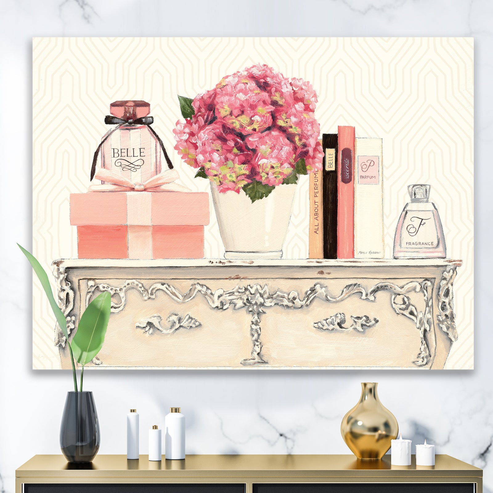 Chic Galm Closet IV - Fashion Premium Canvas Wall Art