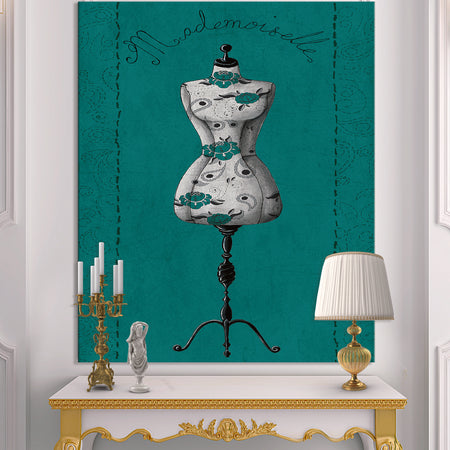 French Couture III - Fashion Canvas Art