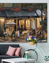 La Brasserie of Champs-elysees Paris - Gallery-wrapped Canvas