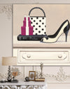 Fashion Stiletto and Glamorous Polka Purse - Fashion Gallery-wrapped Canvas