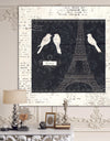 Paris Vintage Collage II - French Country Canvas Art