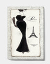 Elegance Glam Paris Diva I - Fashion Gallery-wrapped Canvas