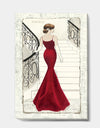 Elegance Glam Paris Diva III - Fashion Canvas Art