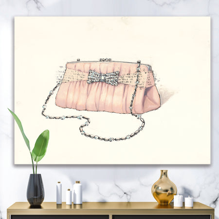 Glamorous Sparkle Purse II - Fashion Canvas Artwork