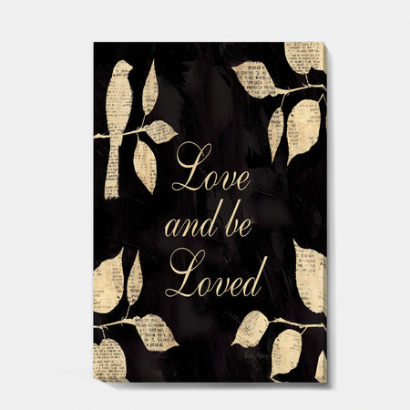 Love and Be Loved Cottage Collage - Lake House Gallery-wrapped Canvas