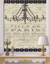 French chandeliers Couture I - Fashion Premium Canvas Wall Art