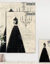 French chandeliers Couture IV - Fashion Canvas Art