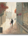 Paris Romance Couples II - Romantic French Country Canvas Artwork