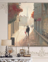 Paris Romance Couples II - Romantic French Country Canvas Artwork