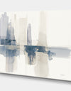 Improvisation II Navy - Cottage Canvas Wall Art