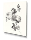 Porch Den 'Rose Blossoms Gray - Cottage Canvas Wall Art