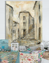 Porch Den 'European Village I v Crop - Cottage Canvas Wall Art