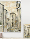 Porch Den 'European Village I v Crop - Cottage Canvas Wall Art