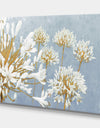 Golden Spring Blue Gray - Cottage Canvas Wall Art