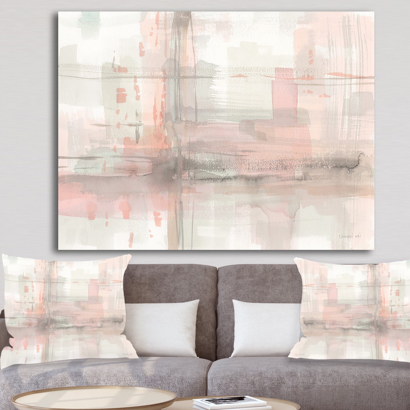 RW Intersect I - Modern Canvas Wall Art