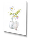 RW Beach Flowers II - Cottage Canvas Wall Art