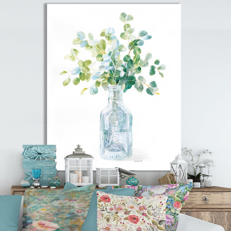 Porch Den 'RW Beach Flowers IV - Cottage Canvas Wall Art