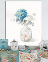 RW Beach Flowers V - Cottage Canvas Wall Art