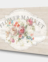 Porch Den 'RW Cottage Garden I on Wood - Cottage Canvas Wall Art