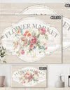 Porch Den 'RW Cottage Garden I on Wood - Cottage Canvas Wall Art