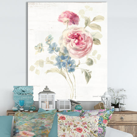 Porch Den 'RW Cottage Garden II - Cottage Canvas Wall Art