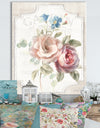 RW Cottage Garden IV on wood - Cottage Canvas Wall Art