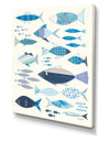 RW Go With the Flow I - Cottage Canvas Wall Art
