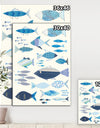 RW Go With the Flow I - Cottage Canvas Wall Art