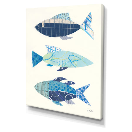 RW Go With the Flow IV - Cottage Canvas Wall Art