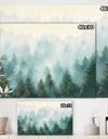 Misty Forest - Cottage Canvas Wall Art