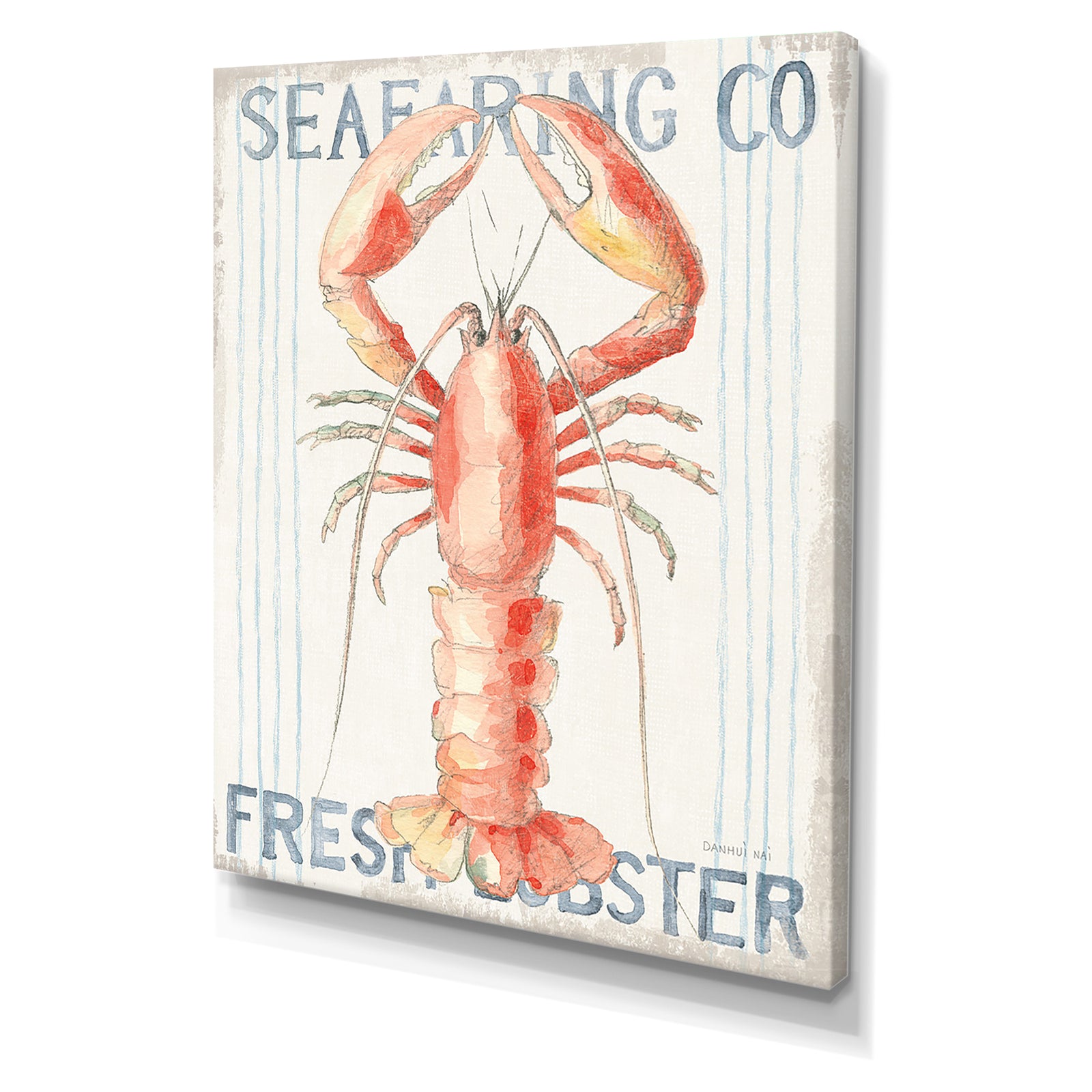 RW Floursack Nautical II - Cottage Canvas Wall Art