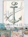 RW Floursack Nautical V - Cottage Canvas Wall Art