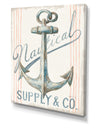 RW Floursack Nautical V - Cottage Canvas Wall Art