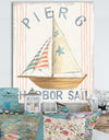 RW Floursack Nautical VII - Cottage Canvas Wall Art