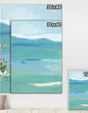 Coastal Bliss II - Modern Canvas Wall Art