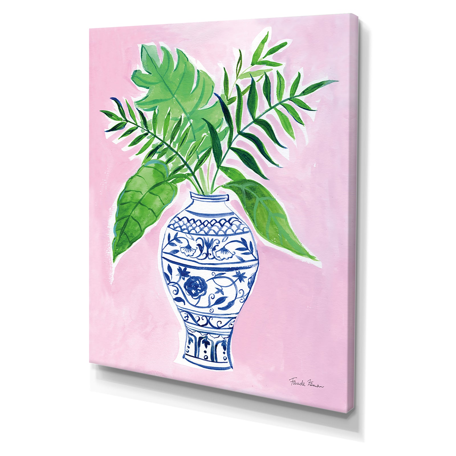 Elegant Chinoiserie I - Cottage Canvas Wall Art