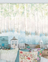 RW Soft Birches - Cottage Canvas Wall Art