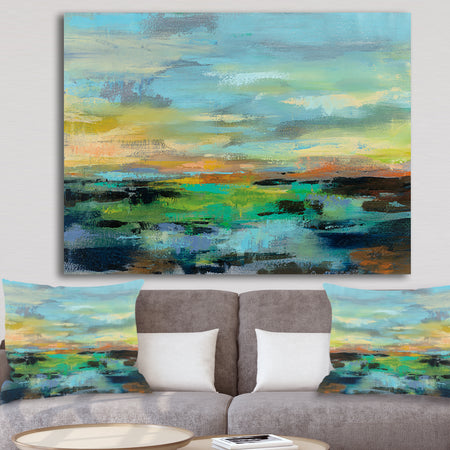 Delmar Sunset I - Modern Canvas Wall Art