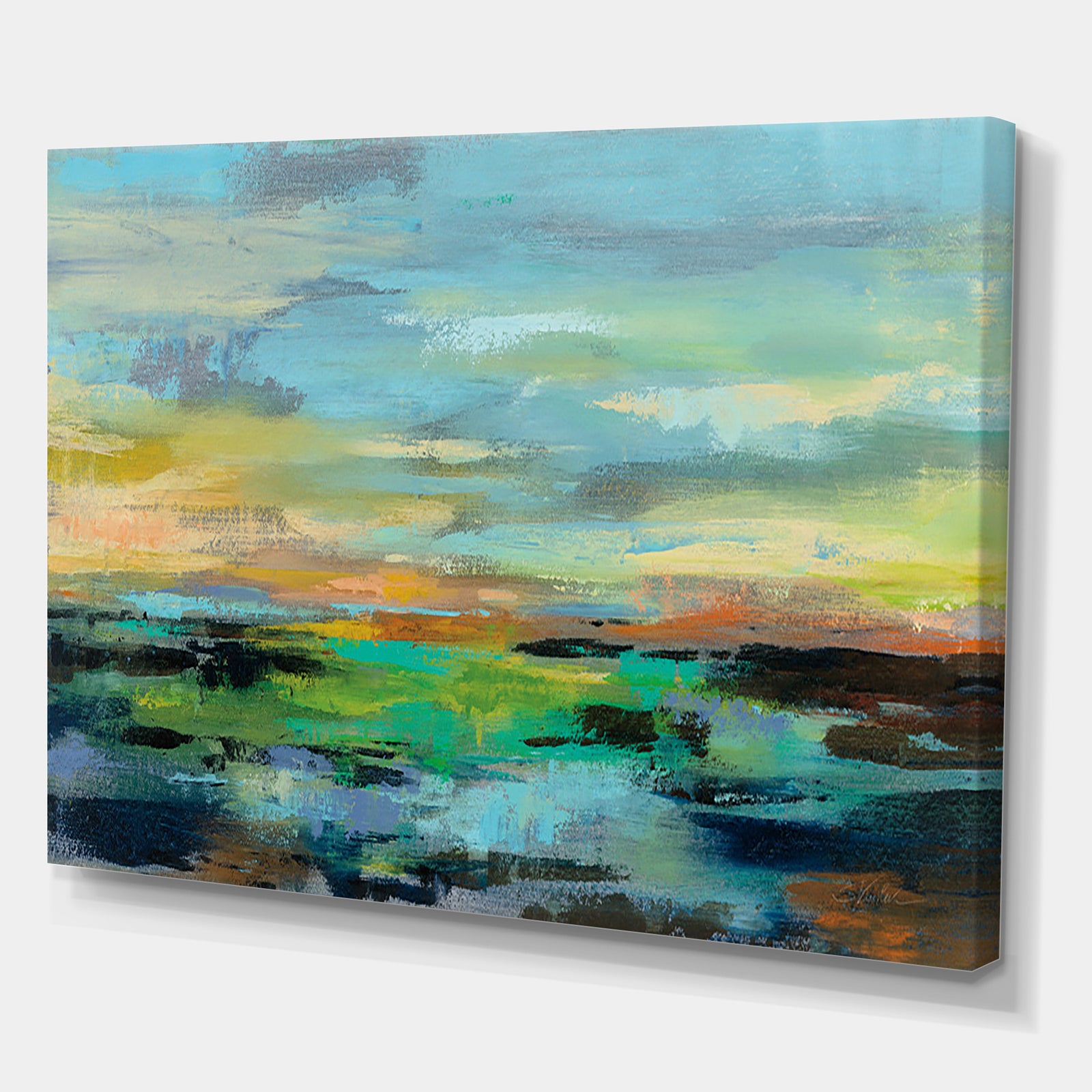 Delmar Sunset I - Modern Canvas Wall Art