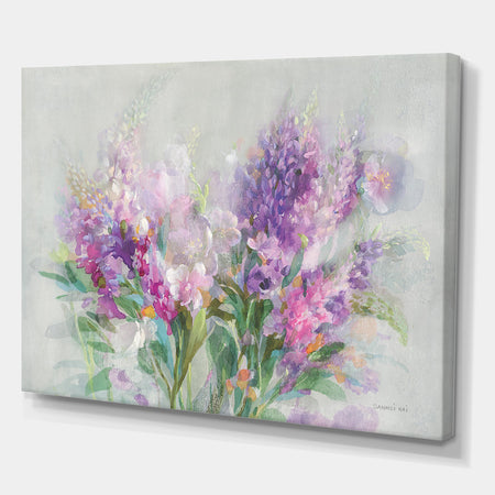 Garden Abundance - Cottage Canvas Wall Art