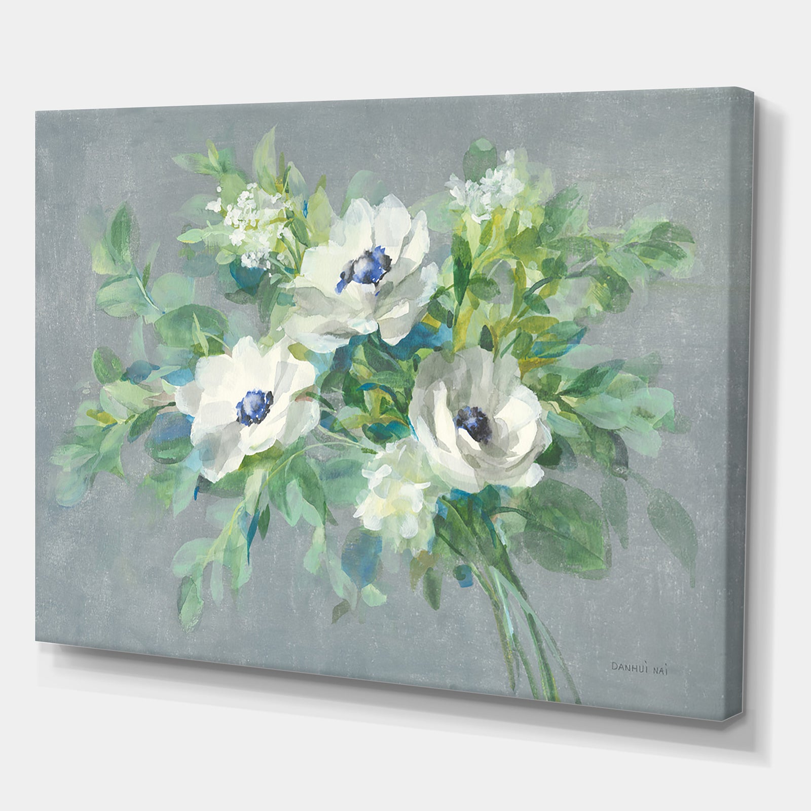 Bouquet for You - Cottage Canvas Wall Art