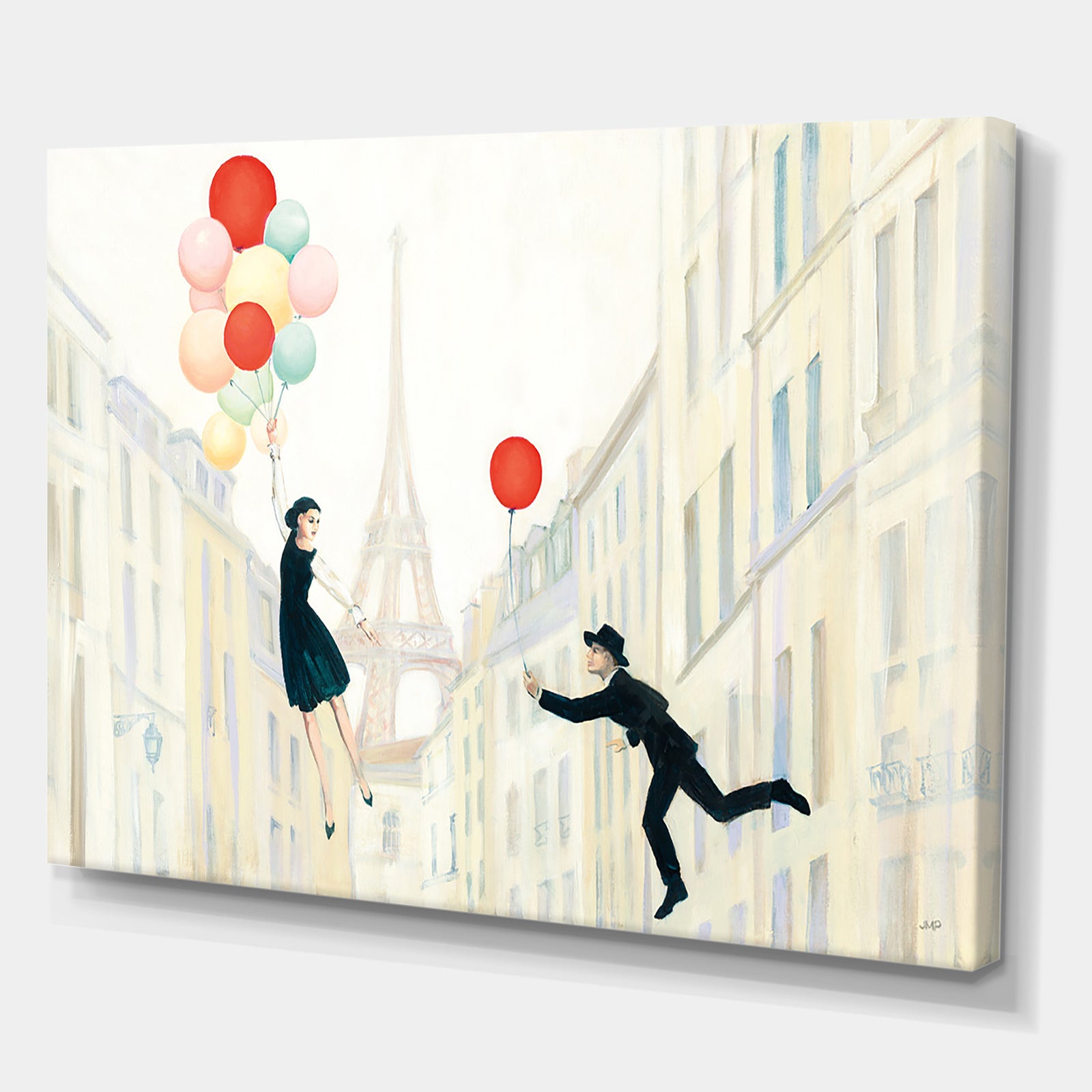 Porch Den 'RW Aloft In Paris I - Cottage Canvas Wall Art