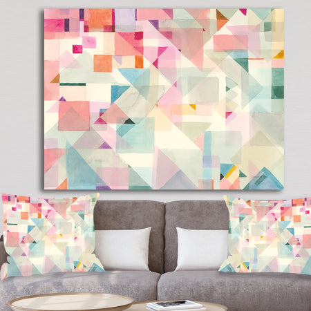 RW Try Angles II - Modern Canvas Wall Art
