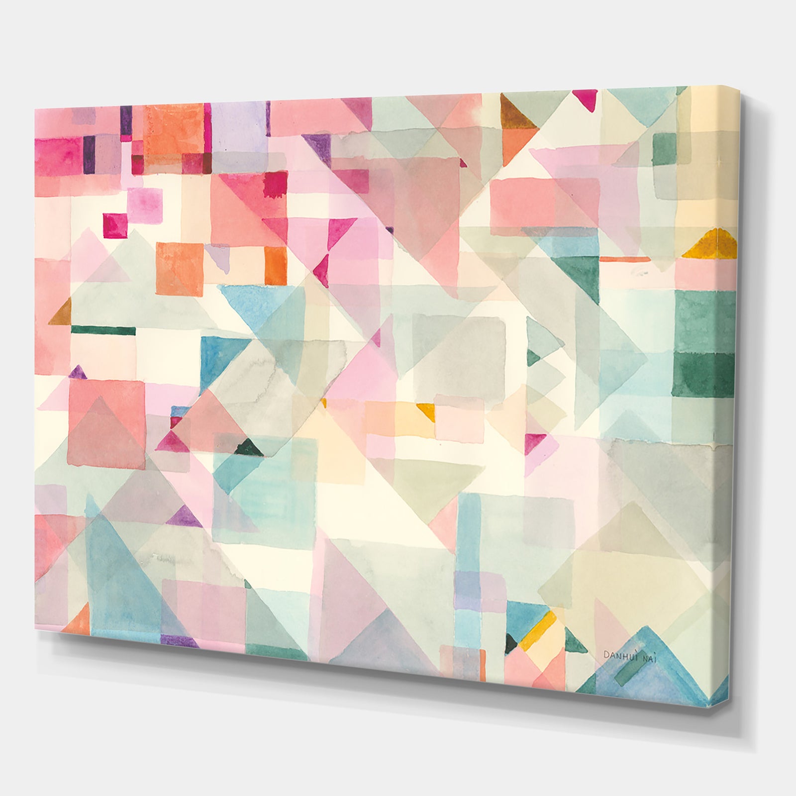 RW Try Angles II - Modern Canvas Wall Art