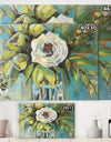 Aqua Solo - Cottage Canvas Wall Art