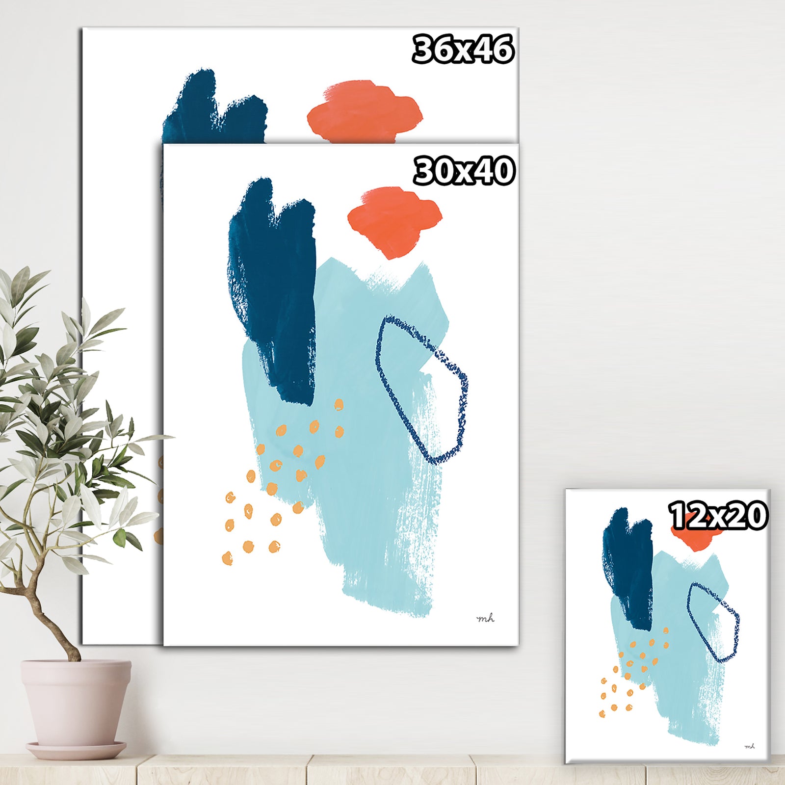 Eternal Optimist I - Modern Canvas Wall Art